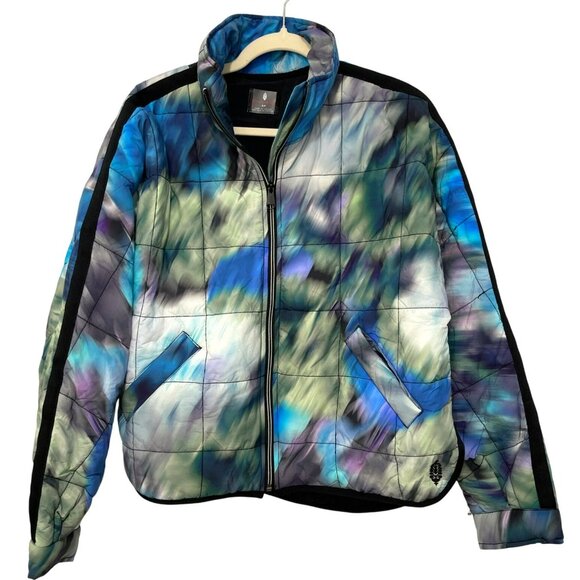 Free People $228 Pippa Printed Packable Quilted Puffer Jacket Small NWT - Picture 5 of 10
